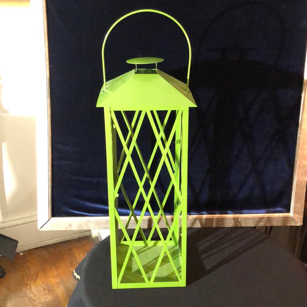 Candle holder lantern open from top 2f x8